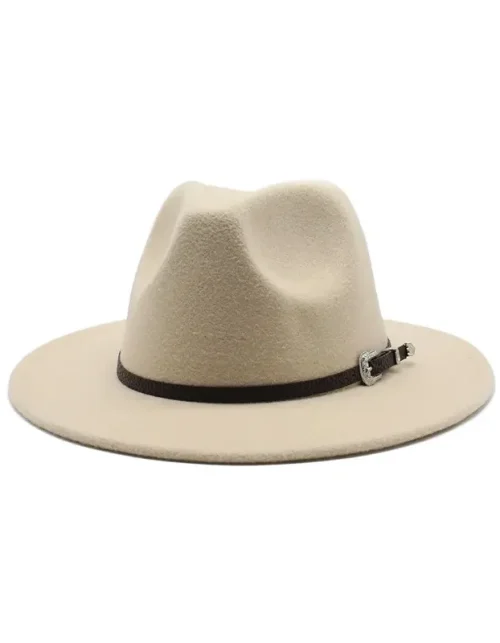 Elegant Felt Trilby Hat for Women