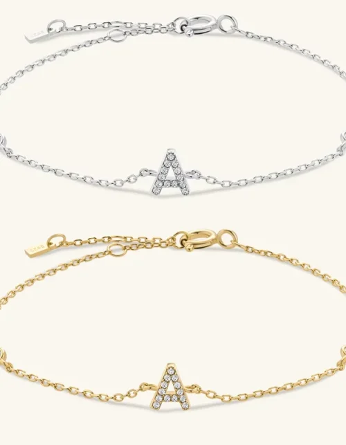 Monogram Initial Bracelet